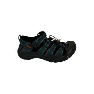 Keen Kids Size 13 Navy Blue Sandals Toe Protection‎ Elastic Strap Water Shoes